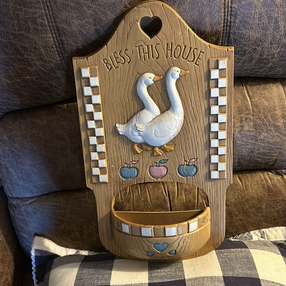 Vintage Burwood Pocket Duck Wall Decor 1988 - Picture 3 of 6